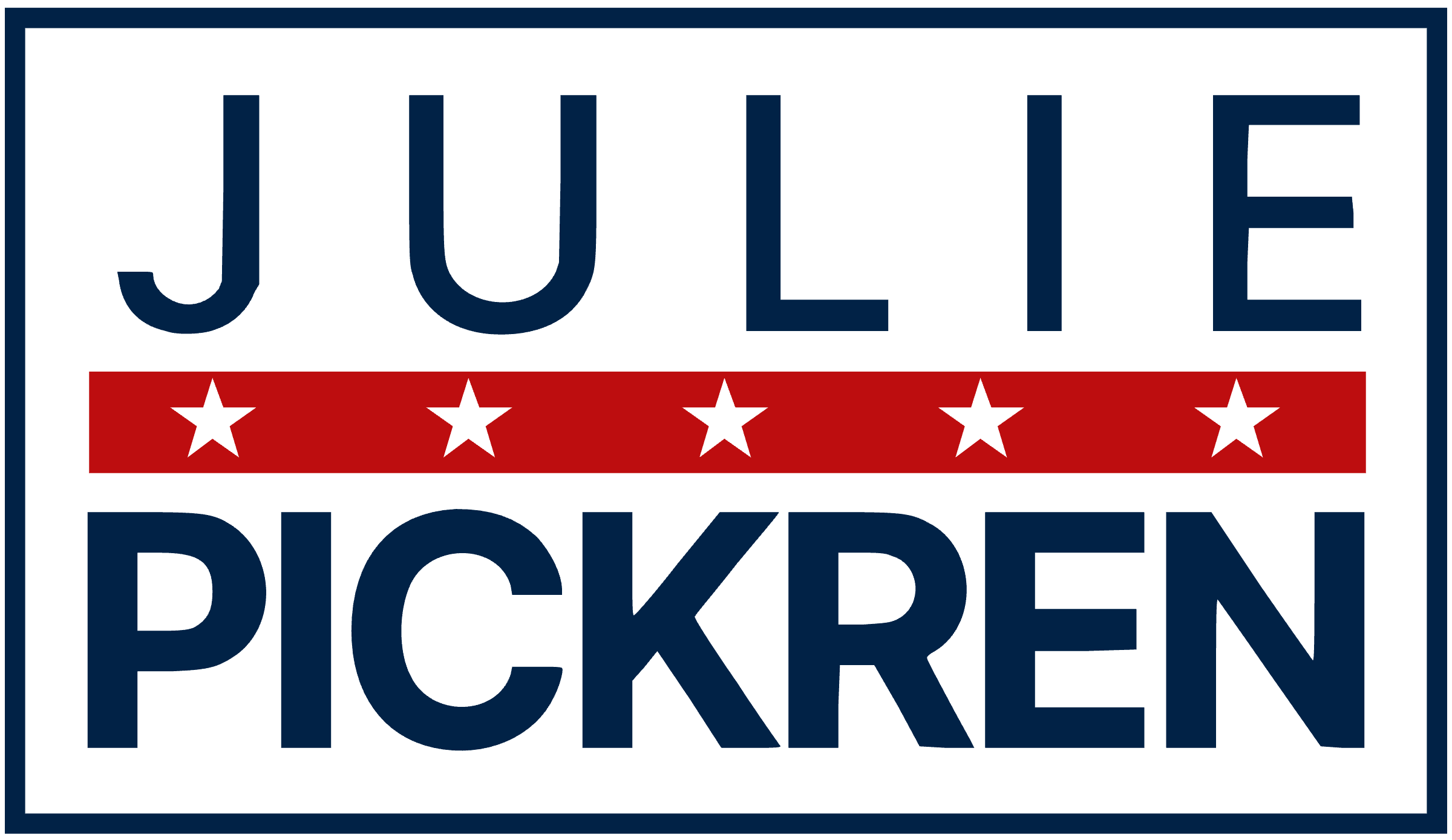Julie Pickren campaign logo