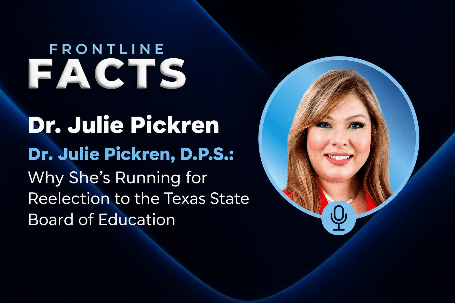 Frontline Facts episode artwork: Dr. Julie Pickren